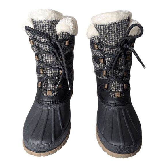 STORM BY COUGAR Cabin Insulated Waterproof Winter Boot Size 9 - Picture 4 of 7